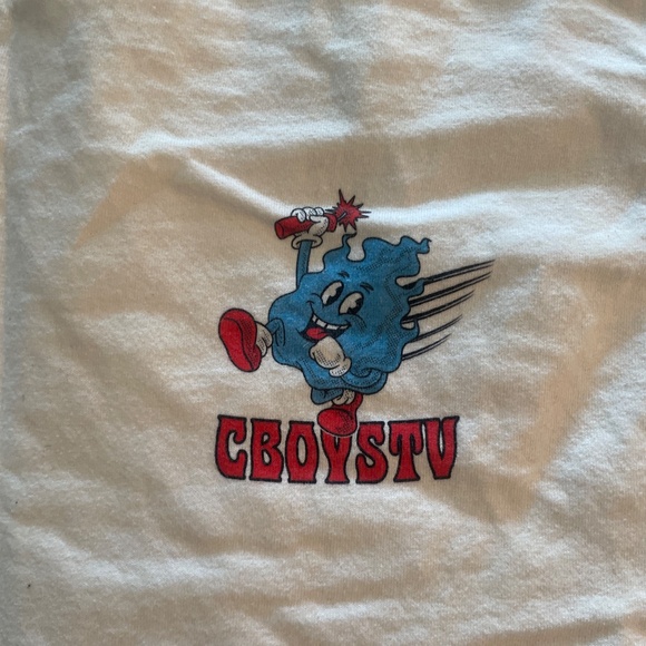 Life wide open CBoys white tee six men’s Medium - Picture 3 of 4